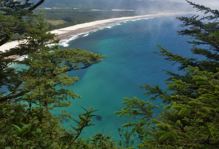 The view from the top of Cape Lookout